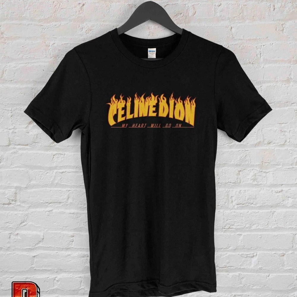 Celine Dion Parody Shirt Celine Dion Rock Shirt Metal Shirt Rock Shirt Thrash
